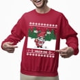 thumbnail image 2 of Christmas Sweatshirt, Ho Ho Ho Hole in One Golf Christmas Gnome Sweatshirt, Funny Holiday Golfer Sweatshirt, Golf Lover Gift for Women & Men, 2 of 5