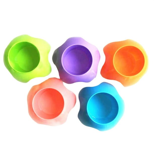 SAYOO 5 piezas de portavasos de playa, posavasos de arena, portavasos, accesorio de vacaciones para gafas de sol de teléfono de bebidas SAYOO casual