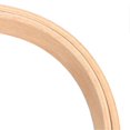 thumbnail image 1 of Large Oval Wooden Vertical Embroidery Frame for Desk DIY Cross Stitch Supplies, 1 of 2