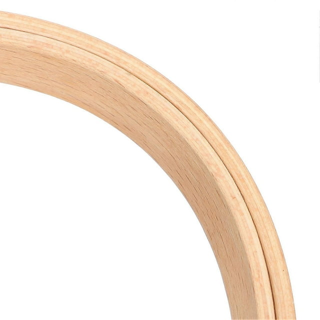 Large Oval Wooden Vertical Embroidery Frame for Desk DIY Cross Stitch Supplies