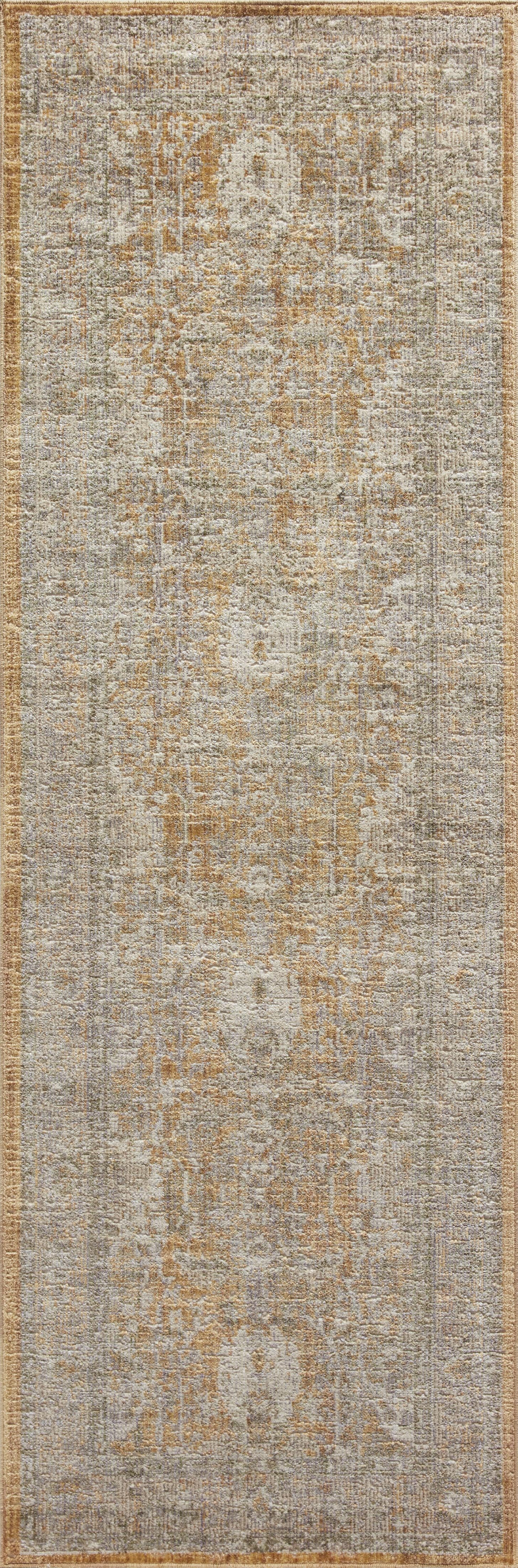 Chris Loves Julia x Loloi Rosemarie Gold/Sand 6'-3" x 9' Area Rug