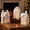 White A, variant on White Ceramic House Candle Holder, 4.64in Hollow Cutout Mini Village House Tealight Holder for Christmas Tabletop Mantel Shelf Home Decor