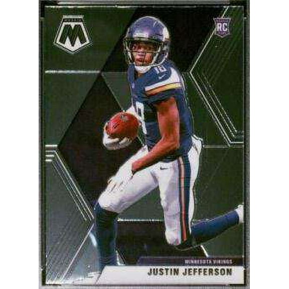 NFL 2020 Mosaic Football Justin Jefferson Base Single Sports Card #209 (Rookie)