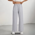 thumbnail image 2 of Tanming Barrel Sweatpants Camo Cargo Pants for Women Straight Leg Sweatpants for Women Capri Pants for Women Plus Size Women's Pants Casual Cargo Scrub Pants for Women Light Gray 2XL, 2 of 7