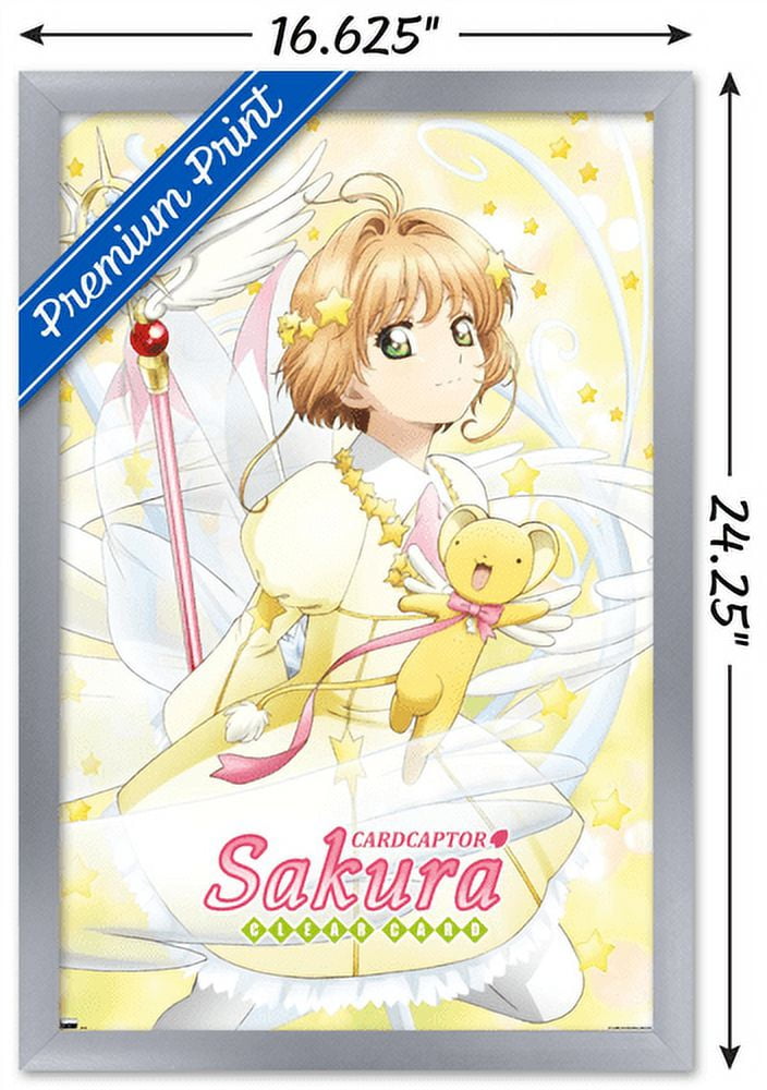 Cardcaptor Sakura: Clear Card - Sakura and Syaoran Wall Poster, 22.375 x  34 