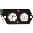 thumbnail image 1 of Quickcar Racing Products QRP61-6005 Deluxe Sprint Car 2 Gauge Dash Panel with Warning Light Kit - OP-WT, 1 of 1