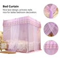 thumbnail image 3 of Fdit Luxury Princess Four Corner Post Mosquito Net Bedding, 3 of 11