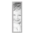 thumbnail image 2 of ArtToFrames 10" x 35" Silver Picture Frame, 10x35 inch Silver Wood Poster Frame (WOM-5388), 2 Pack, 2 of 8