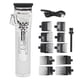 thumbnail image 2 of Electric Hair Clipper Set Incisive Blade 10 Guide Combs Haircut Grooming Tool Kit for MenSilver, 2 of 4