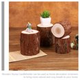thumbnail image 6 of Wooden Stump Candle Holder Tree Tea Light Holder Craft Display Wooden Base Wedding Centerpiece, 6 of 6