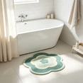 thumbnail image 5 of PYURTEP Flower Shaped Bathroom Rugs Non-Slip Layered Bath Mat Super Cute Quick Drying Bath Rugs, Floral Soft and Fluffy Floor Mat for Bathroom, 5 of 6