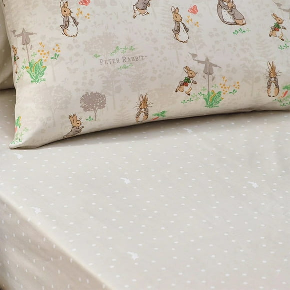 Peter Rabbit Classic Cotton Fitted Bed Sheet