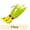 Chartreuse w/ Eel, variant on Arkie Lures Ocean Logic Striper Fishing Jigs with Eel, Chartreuse, 1 oz.