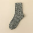 thumbnail image 5 of GZEFJRQM Compression Socks for Women Socks Women's Thick Hiking Warm Wool Crew Socks Crew Socks for Women Green, 5 of 5