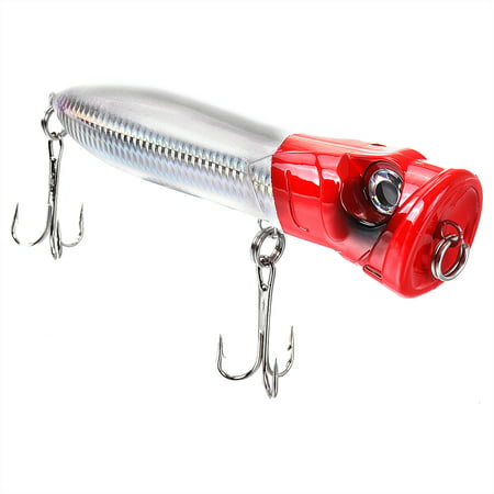 18cm/104g Popper Artificial Fishing Lure Large Scale Topwater Sea Fishing  Tackle 