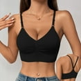 thumbnail image 2 of Seductiva Womens Seamless Wireless Supportive Bra High Support Bras for Women Adjustable Strap Full Coverage Up Bras Comfortable No Underwire Wireless Bras T-Shirt Bras Available 1PC, 2 of 5