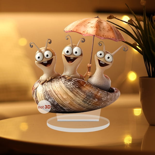 Cute And Interesting Small Animalss Ornaments Acrylic Courtyard Decorations Desktop Party Beautification Props Decorations