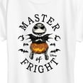 thumbnail image 3 of The Nightmare Before Christmas - Master Of Fright - Women's Short Sleeve Graphic T-Shirt, 3 of 5