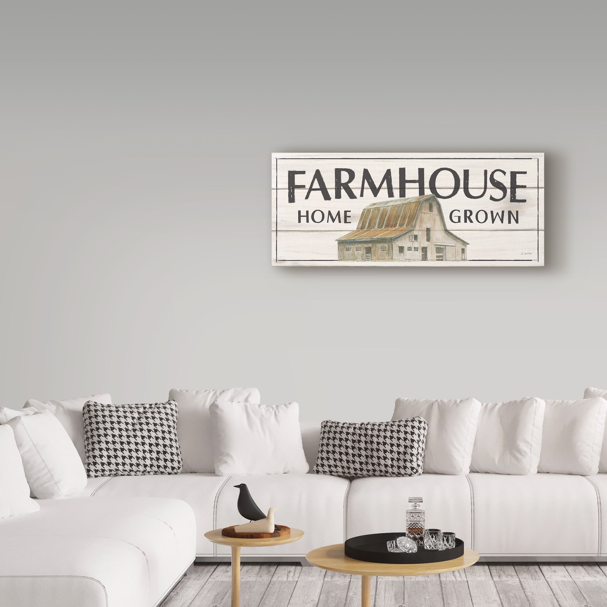Trademark Fine Art 'Country Cow I' Canvas Art by James Wiens