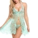 thumbnail image 1 of Gibobby Lencería sexy de mujer tanga Ropa interior Lencería para mujer Ropa de dormir Ropa de dormir Bow Sexy Lace(Verde G), 1 of 5