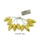 thumbnail image 3 of Guirnalda de luces navideñas con forma de piña dorada - 300 cm, funciona con pilas, LED, para árbol, repisa y escalera | Luces blancas cálidas | Uso interior y exterior | 1 unidad, 3 of 7