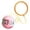 Pink-11cm, variant on VMWMSSR LED Flashing Ankle Skip Ball Toy, Light-Up Jump Ring with Elastic Ball, Outdoor Sports Swing Ball Toy for Family Play(Pink-11cm)