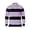 Purple-A, variant on LIIPEE Striped Graphic Polo Shirt For Men Long Sleeve Tennis Collar Shirts Male Autumn Comfortable Breathable Versatile Polos,XXL