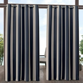 Pack Of 6 Indoor Outdoor Vibrant Party Red Fabric Curtains With