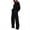 Black-A#6076NN, variant on Sweat Outfits for Women 2 Pieces Drawstring Crew Neck Sweatshirt and Joggers Set Fall Winter Matching Sweat Set Pink S