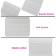 thumbnail image 3 of GFDYREE Rallonge de Soutien-Gorge à 4 Crochets, Extensible, Douce et Confortable (Blanc 3 Pcs), 3 of 5