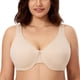thumbnail image 1 of Bra CALVENA Minizer para mujer, cobertura total, beige 36E, 1 of 7