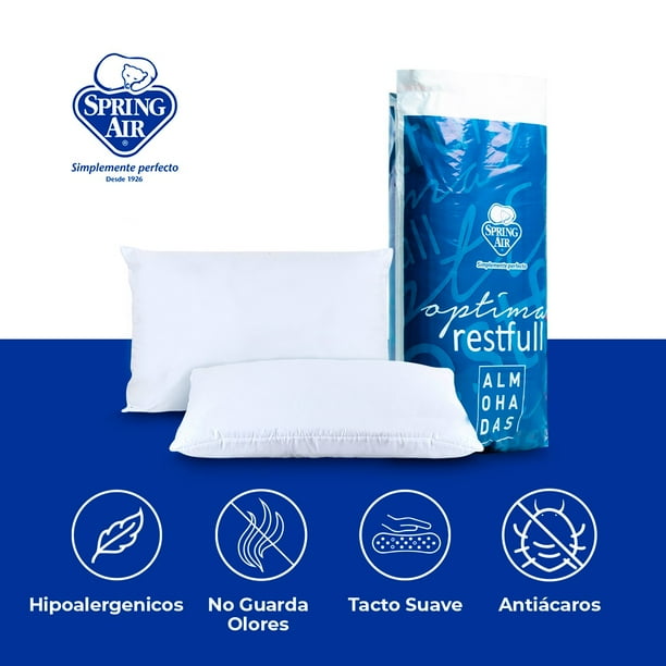 Almohadas 2 Pack Spring Air Optimal Rest Full Walmart en linea