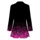 thumbnail image 3 of Gibobby Blazer de mujer elegante Chaqueta De Mujer Casual Blazer Un Botón Encogimiento De Hombros Traje De Manga Larga Adelgazante(Rosa caliente,CH), 3 of 4