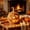 Rattan pumpkin lantern#A, variant on Fall Halloween Rattan Pumpkin Decor Lantern, Handwoven Hollow Face Flameless LED Candle Holder, Warm Glow Farmhouse Ornament for Porch Dining Table Mantel Gift