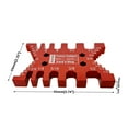 thumbnail image 3 of Insert Plate,Router Table Wood Flip Auxiliary Tool Benches Flip Auxiliary Tool Plate Alloy Wood Panel Flip Wood Dsfen Router Plate Benches Panel Router Templates Flip-plate Saw Panel Flip Mewmewcat, 3 of 7