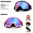 thumbnail image 3 of facefd PC Windproof Skiing Glasses Unisex Anti UV Safety Goggles for Cycling Riding Climbing Skiing, 3 of 8