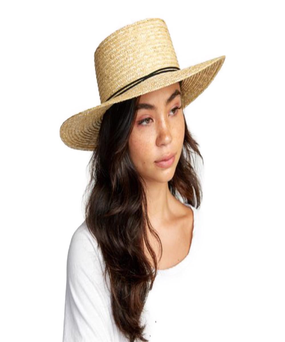 rvca penny straw hat