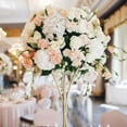 thumbnail image 7 of 64pcs Silk Hydrangea Artificial Flowers, Champagne Artificial Hydrangea Flowers with Stems, Full Hydrangea Flowers for Wedding Centerpieces, Home, Garden, Party Decoration (Champagne), 7 of 7