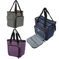 thumbnail image 2 of SPRING Portable Woven Wool Crochet Clothing Storage Bag Storage Box Wool Storage Bag For DIY Tool Household Organizer Purple, 2 of 9