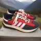 thumbnail image 2 of Adi-das Size 11.5 Men Shoe GY4487 Red White Blue Shoe Sneaker Retropy E5, 2 of 6