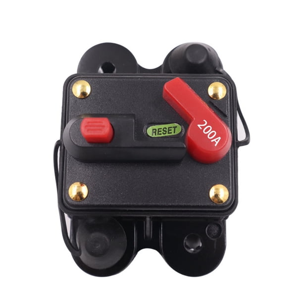 Disyuntor de altavoz automotriz Riwesomey de Aleación 200A