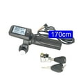thumbnail image 1 of 1Pcs 48V E-Bike Throttle Handle Grip And Lcd Display 170cm Cable with 2 Keys E Square Screen 2, 1 of 5