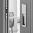 thumbnail image 1 of Conceal sliding door lock push-pull hook lock embedd conceal handle translation, 1 of 8