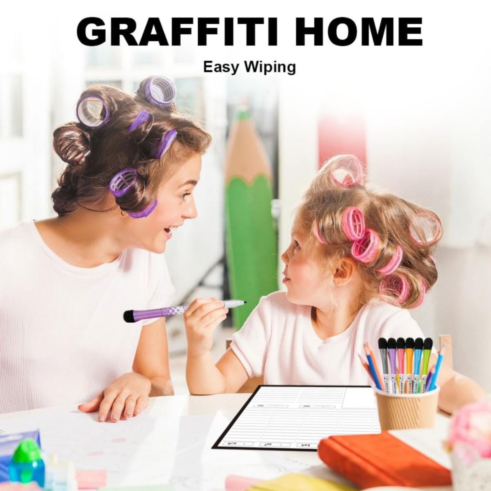 WMGHA Dry Erase Magnetic Calendar for Refrigerator,3 Pack- Monthly &Weekly& Daily Planner Magnet Whiteboard with 6 Markers& Eraser - Shopping,Meal/Menu,To Do List,Family Schedule Planning Board