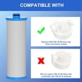 thumbnail image 2 of Vickmons KW1 RV Water Filter – High-Capacity Replacement Compatible with WaterPur KW1 Water Filter for Built-In RV Water Filtration Systems, 2-Pack, 2 of 6