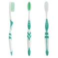 thumbnail image 4 of 100 Pack 46 Soft Bristle Head Toothbrushes in Assorted Colors - Hospitality, Hotel, Homeless Shelter, Donation, Charity Drive, Disaster Relief Supplies - 100 Brushes, 4 of 6