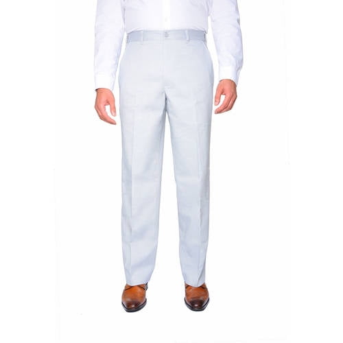 george flat front pants