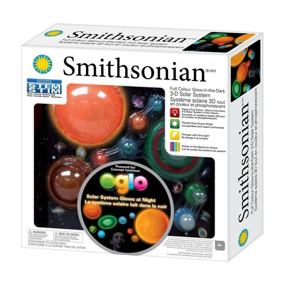 Smithsonian - 3D Hanging Glowing Solar System