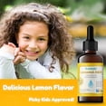 thumbnail image 6 of Nuvamin - Liquid Liposomal Vitamin A & D Drops for Toddlers Kids & Adult, 800 IU/mL, 2 Fl.Oz (60ml), 120 Daily Serving, Great Taste - All Natural - High Absorption, Lemon Flavor, 6 of 7