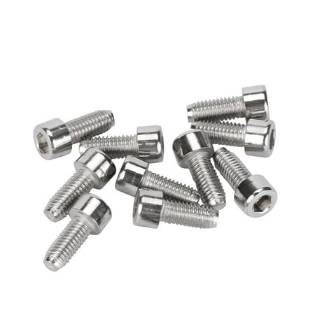 

TYMEIK 10Pcs Cycling Socket Head Cap Screws Hexagonal Bicycle Kettle Frame Rack Screws